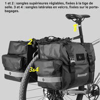 Sacoches latérales vélo