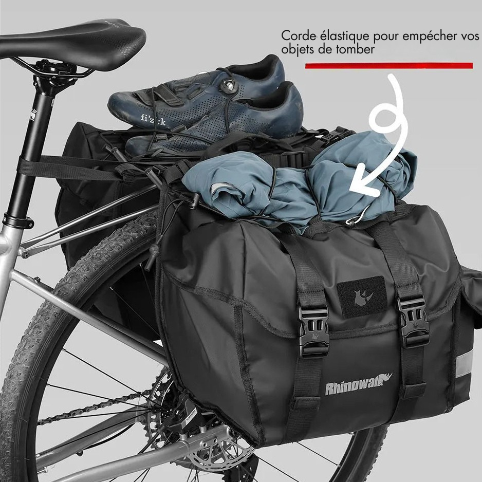 Sacoches latérales vélo