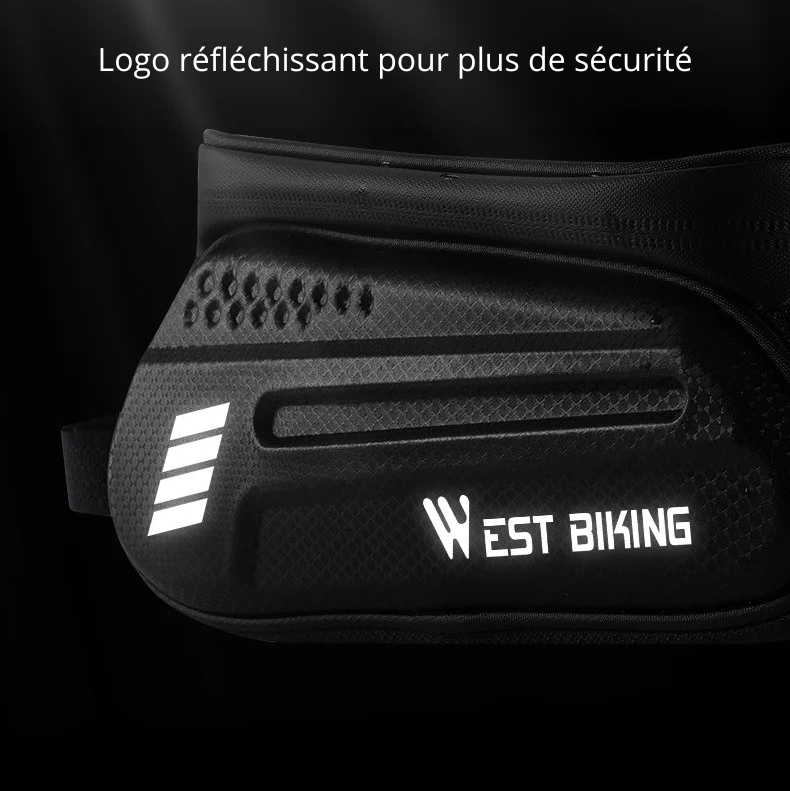Sacoche cadre vélo téléphone