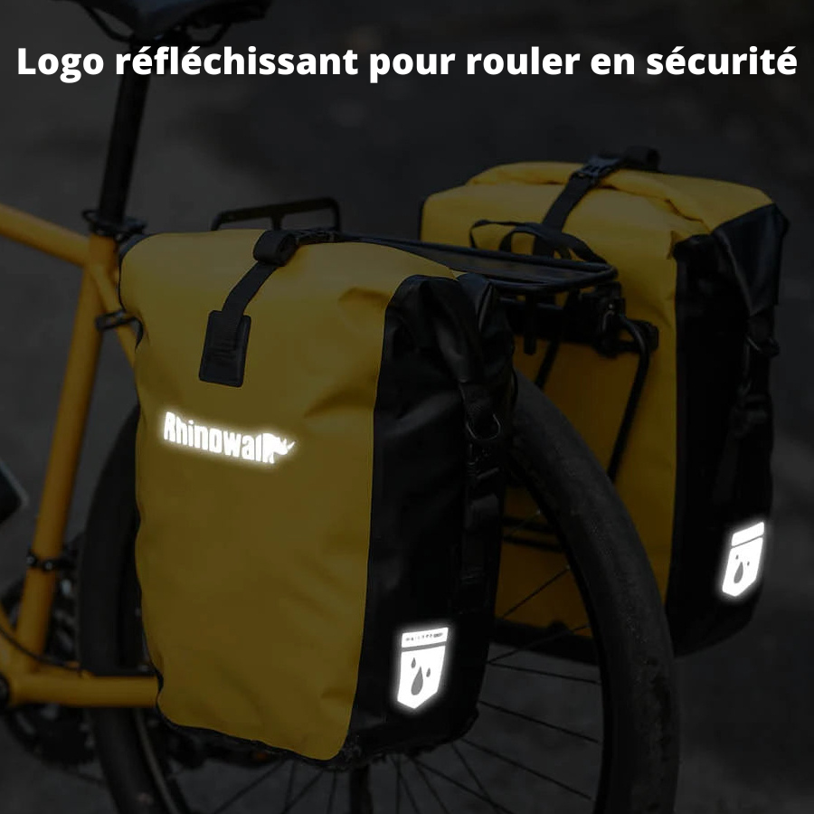 Sacoche vélo étanche porte-bagages