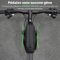 Sacoche cadre vélo route