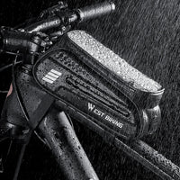 Sacoche cadre vélo téléphone