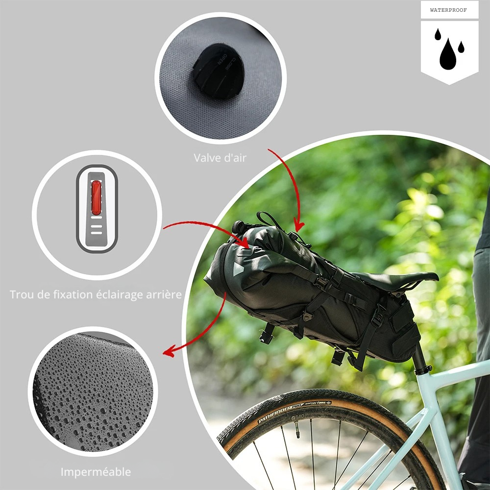 Sac de selle pour vélo