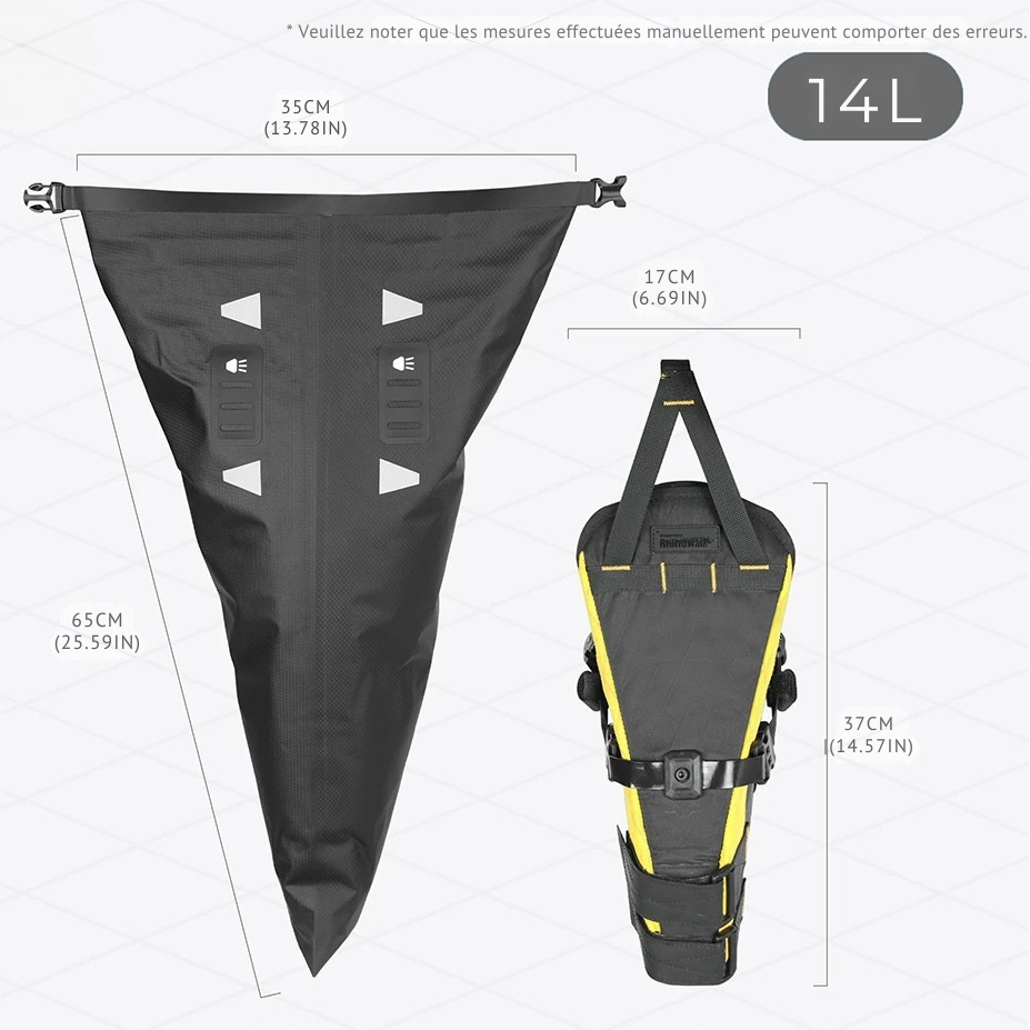 Sac de selle pour vélo